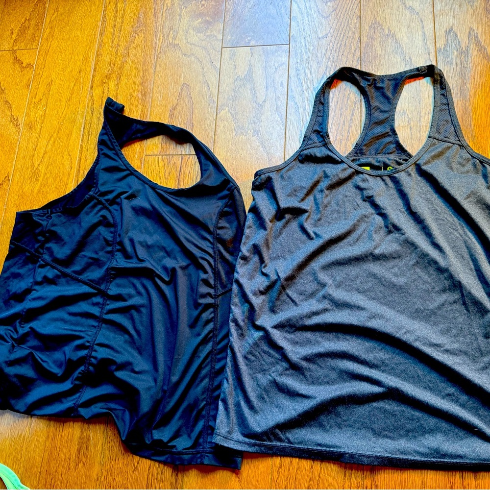 Two tank athletic tops from JC Penney $5 each or both for $8